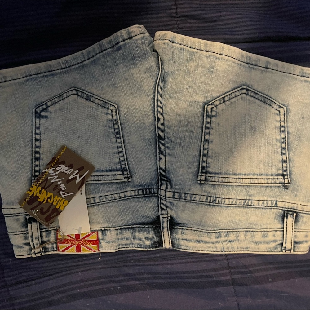 Brand new bling bling Jean shirts size L/30